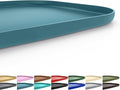 Silicone Pet Feeding Mat with Raised Edge by smilool