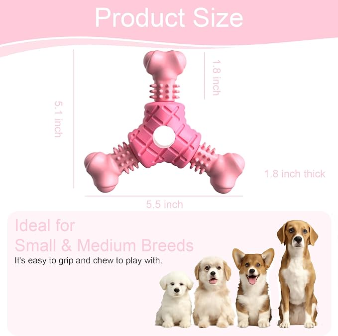 Puppy Chew Toys for Teething, Indestructible Dog Chew Toys for Aggressive - Image 6