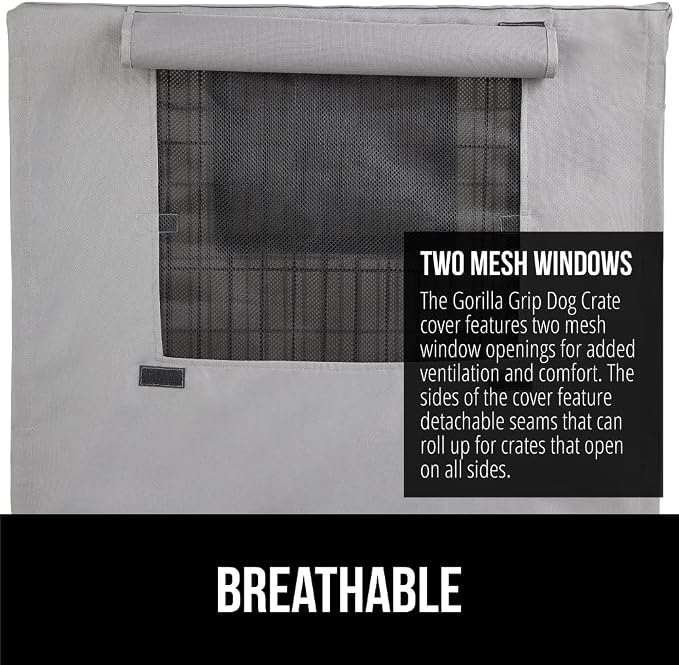 GORILLA GRIP Dog Crate Covers Compatible - Image 4