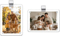 2 Pack Magnetic Car Visor Photo Holder – Personalized Acrylic Clip by Unknown