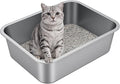 Stainless Steel Litter Box by Unknown