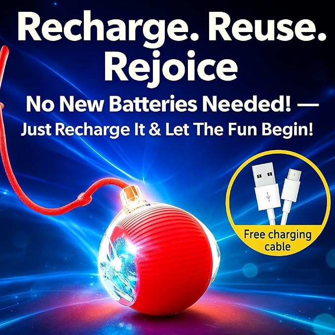 Interactive Electric Automatic Rolling Moving Rechargeable Self Play - Image 4
