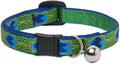 LupinePet Originals 1/2" Tail Feathers Cat Safety Collar by LupinePet