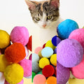 Premium Soft Pom Pom Balls for Kittens by Shizhoo