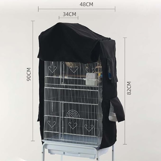 Bird Cage Cover, Washable Birdcage Cover, Windproof - Image 5