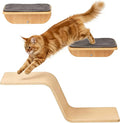Cat Wall Shelves for Cat Wall Steps, Wooden Floating Modern Mounted Space by SOJILET
