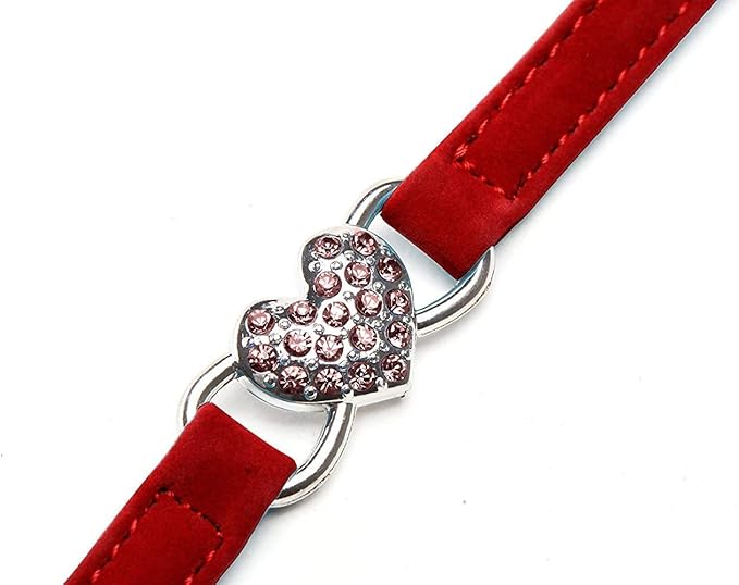 CHUKCHI Pink Soft Velvet Safe Cat Adjustable Collar - Image 6