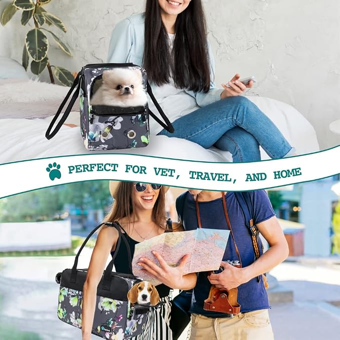 PetAmi Dog Purse Carrier for Small Dogs, Airline Approved Soft Sided Pet Carrier - Image 7