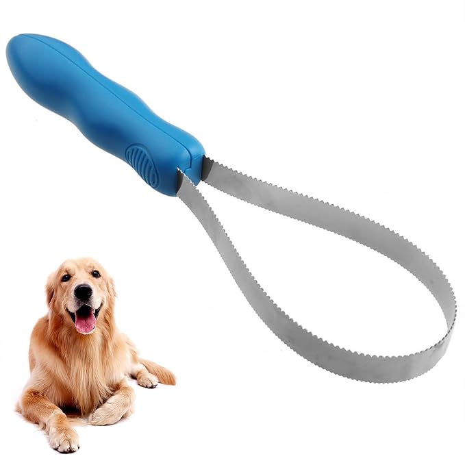 Dual-Sided Grooming Blade for Dogs by Audoloku