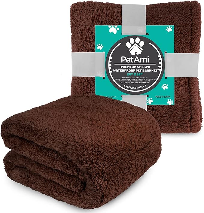 PetAmi Fluffy Waterproof Dog Blanket - Image 7