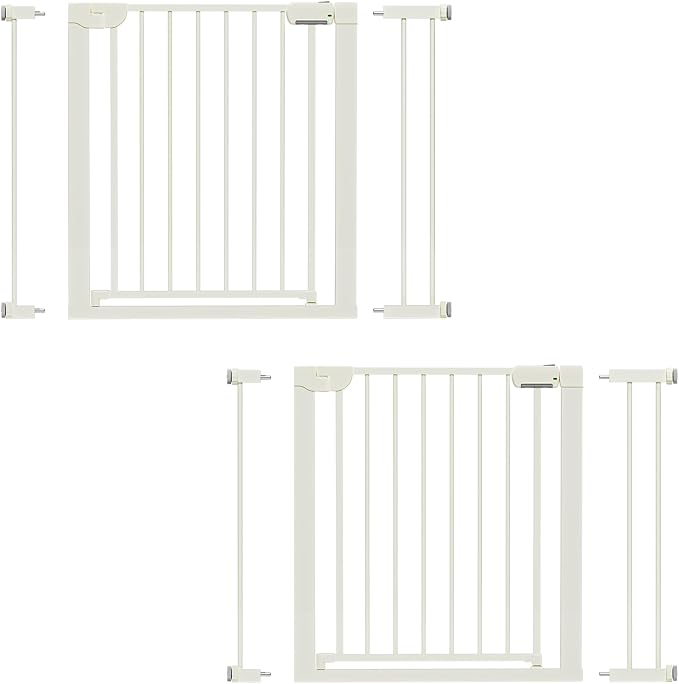 29.5-40.6" Magnetic Baby Gate for Stairs, Baby Safety Essentials, Auto Close by Mutak
