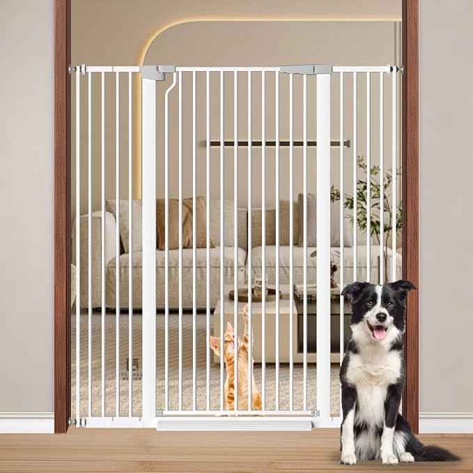 Fairy Baby 51.18" Extra Tall Baby Gates by FairyBaby