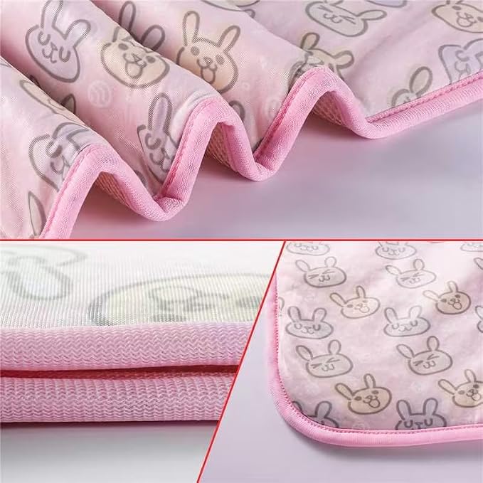 NACOCO Pet Cooling Mat Cat Dog Cushion Pad Summer Cool Down Comfortable Soft - Image 2