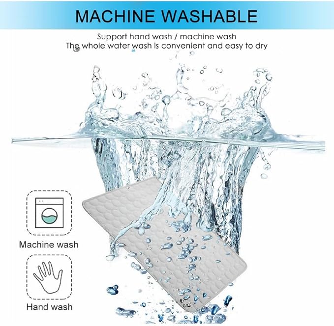 SOMOYA Dog Self Cooling Mat Pet Washable Cooling Pads Blanket Sleeping Kennel - Image 5