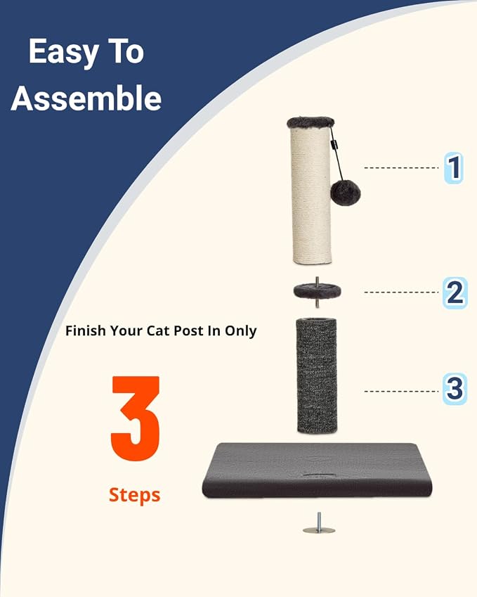 Happi N Pets Cat Scratching Post, Cat Scratcher - Image 8