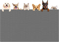XXXXL Largest Pet Food Mat, 51.2"x25.6" Silicone Dog Mats by WelcometoULTIBE