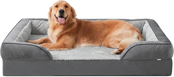 INVENHO Orthopedic Dog Beds Large Sized, XL Washable Dog Sofa by INVENHO