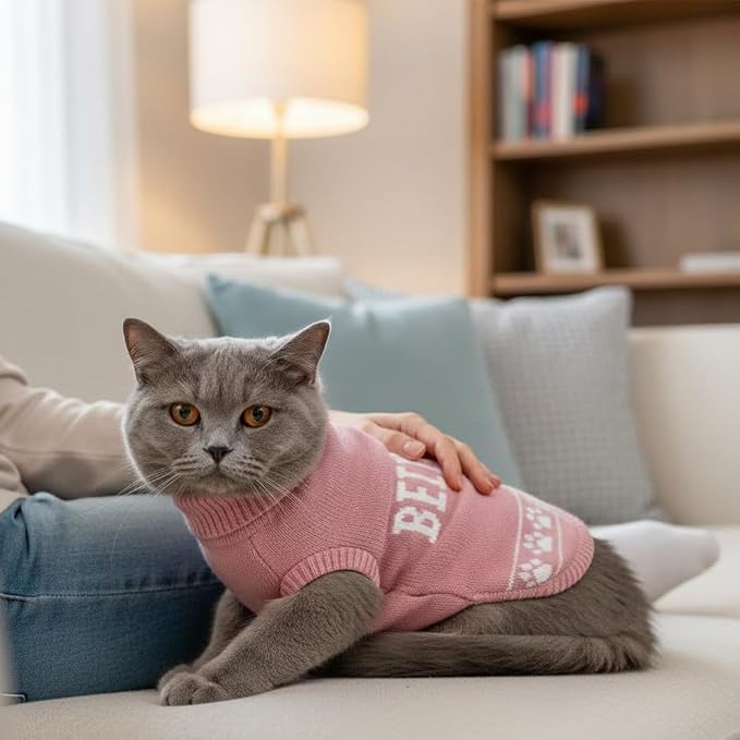 Customizable Pet Sweater for Dogs & Cats - Image 6