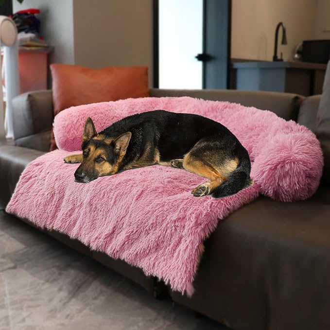 Tinaco Luxurious Calming Dogs/Cats Bed Mats, Dog Pad Washable Removable Couch by Tinaco