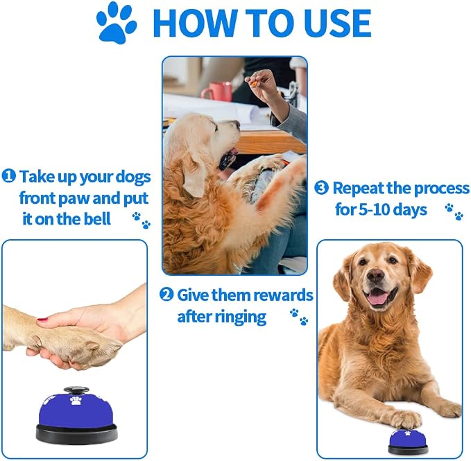 2 Pack Dog Doorbells, Pet Training Bells - Image 7