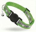 Cat Collar Breakaway, Reflective Kitten Collar by ODOKELE
