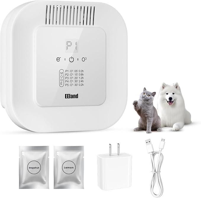 Cat Litter Deodorizer – 99% Odor Removal, Ozone Air Purifier - Image 8