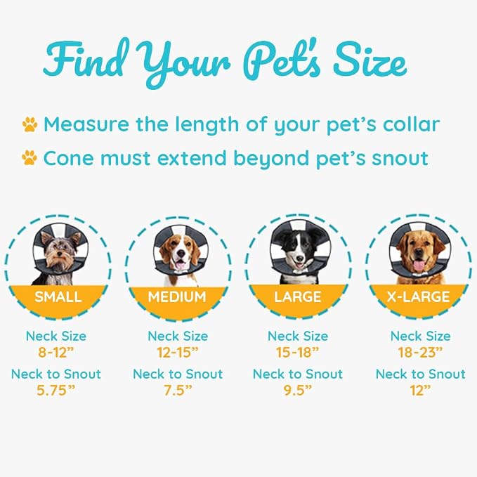 ZenPet Pet Recovery Cone E-Collar - Image 5