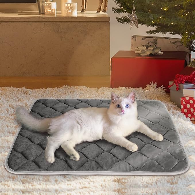 ULIGOTA Self Warming Cat Bed Self Heating Cat Mat Thermal Pet Bed Mat - Image 4
