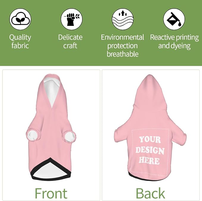 Personalized Dog Hoodie, Custom Dog Costumes - Image 4
