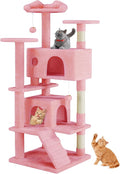 Sweetcrispy 54 Inch Cat Tree Tower, Indoor Cat Condo by Sweetcrispy