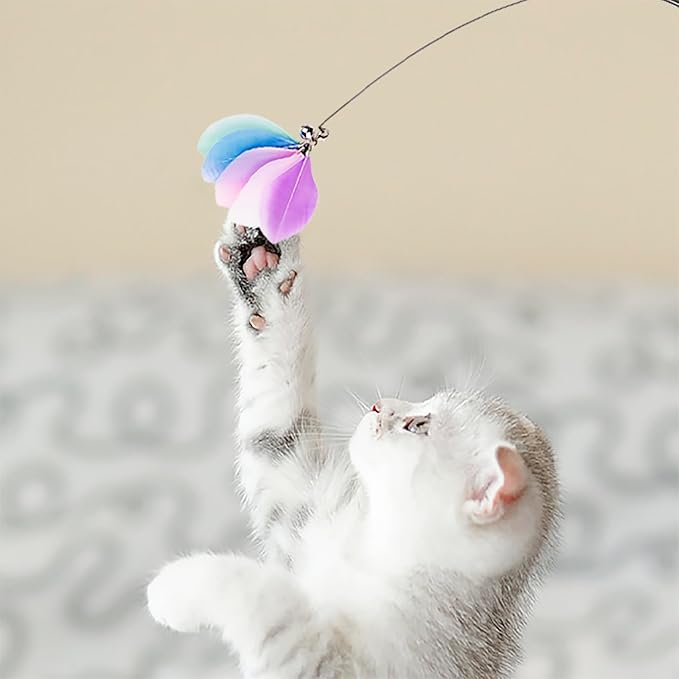 JXFUKAL Cat Feather Toy Refills - Image 2