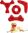 Natural Rubber Dog Chew Toys 4Pack, Tough Dog Toys by Unknown