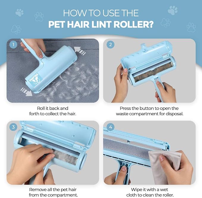 DELOMO Pet Hair Removal Tool, Pet Hair Remover - Image 7