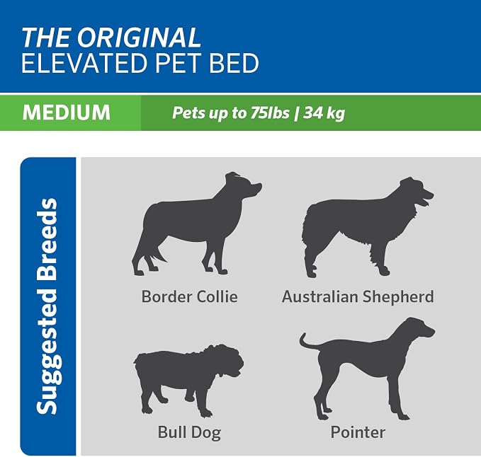 Coolaroo Original Elevated Dog Bed - Image 6