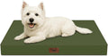 Outdoor Dog Bed for Small Dogs & Cats, Waterproof Dog Crate Mat Orthopedic Egg by TailStories