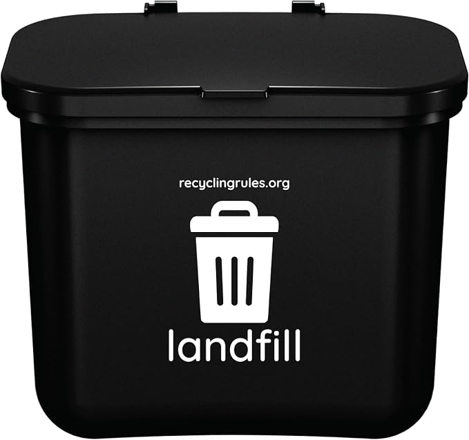 Hanging Wastebasket for Trash by RecyclingRules