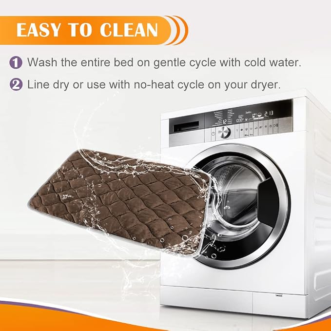 ULIGOTA Self-Warming Cat Bed and Dog Crate Pad - Image 7