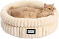 BALANCE Cat Bed Kitten Bed, Washable Round Cat Beds by BalancePet