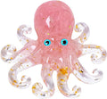 Octopus Decor Aquarium RoseQuartze Gravel Decorative Resin Glass by RJINGSHICRYSTAL