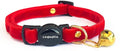 Safety Quick Release Cat Collars, Double Velvet by Cognatio