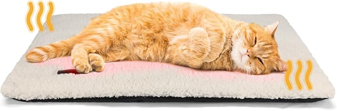Self Warming Cat Bed Self Heating Cat Dog Mat 24 x 18 inch Extra Warm Thermal by MoraPets