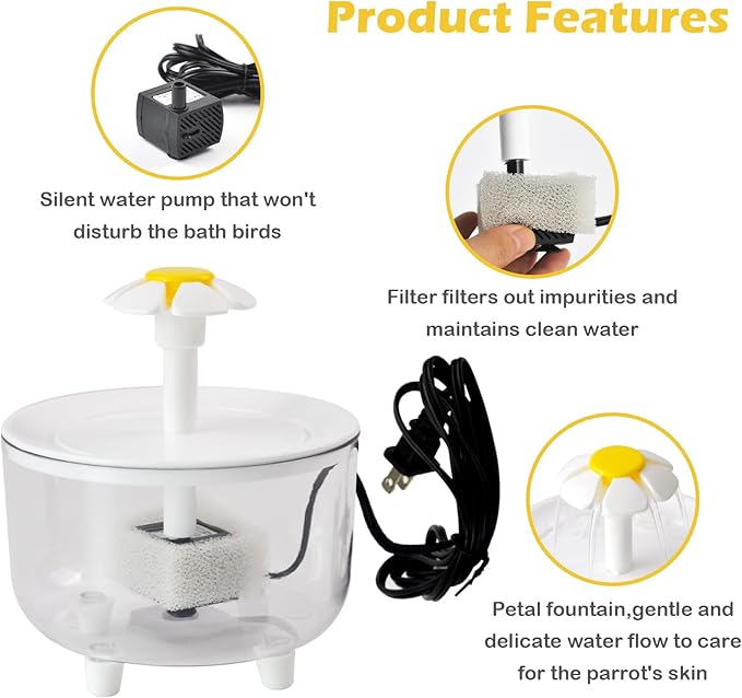 Automatic Parrot Bath, Bird Bathing - Image 5