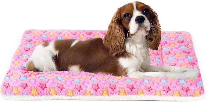 Mora Pets Dog Bed Crate Pad Ultra Soft Pet Bed by MoraPets