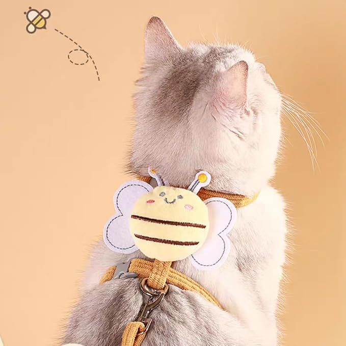 Cat Harness and Leash Set, Cat Harness Escape Proof, Rabbit Harness and Leash - Image 5
