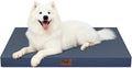 Outdoor Large Washable Dog Bed, Orthopedic Egg Crate Foam Dog Crate Mat by TailStories