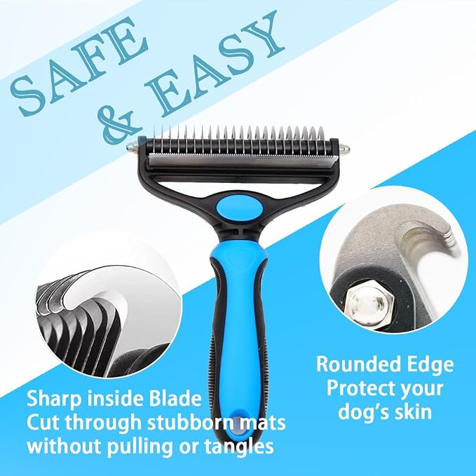 Dog Brush for Shedding 2-in-1 - Image 4