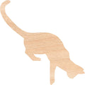 Unfinished Wood Cat Climbing Door, Laser Cut Cat Door Toy, DIY Wooden Cat by Unknown