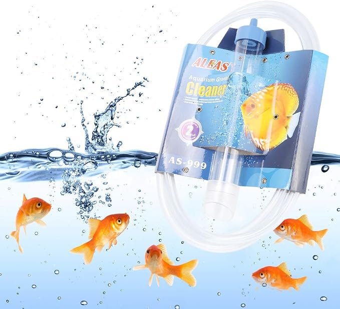 AYNEFY Aquarium Supplies Fish Cleaning Tools PVC Small FishCleaner Change Water - Image 5