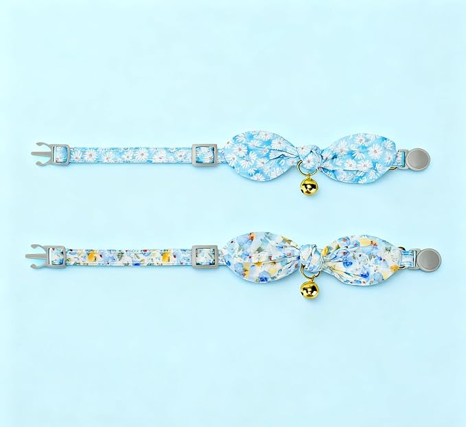Bunny Ear Bowtie Cat Collar - Image 4