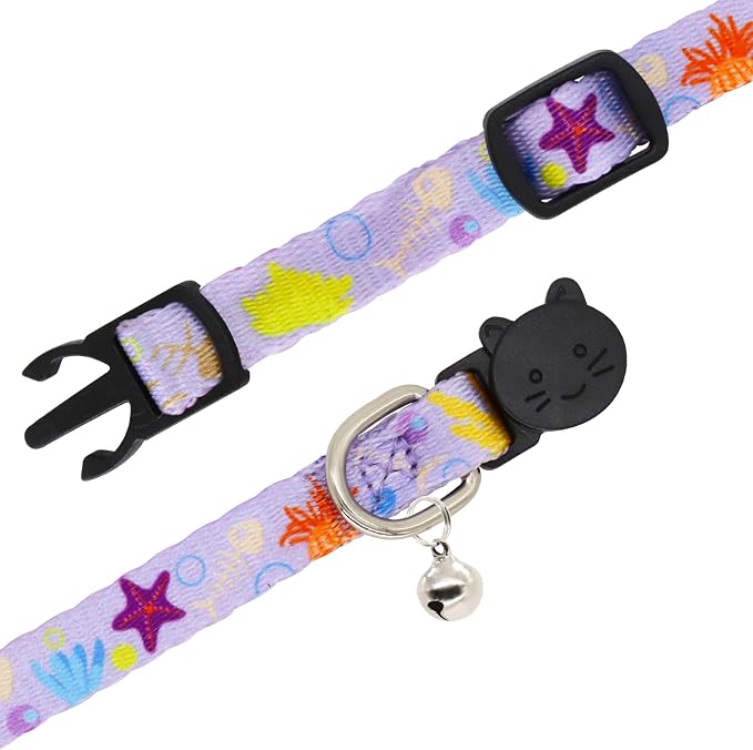Cat Collar, 2 Pack Breakaway Collar - Image 2